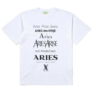 Aries Perfume SS Tee White