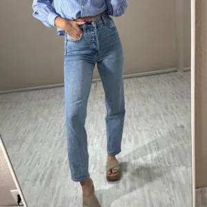 Aritzia Denim Forum Straight Leg Jeans