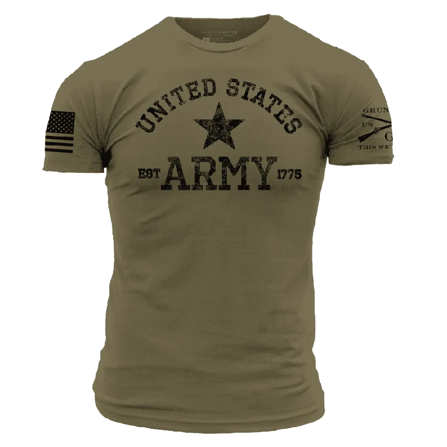 Army Est. 1775 T-Shirt - Military Green