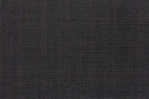 Ash Grey With Black And Maroon Prince of Wales Check Suit