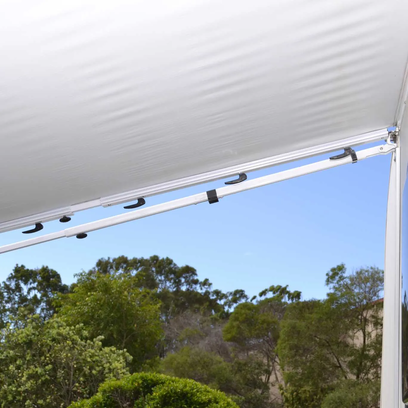 Aussie Traveller White AFK Kit Short to Suit 2100-2200mm Awning Projection