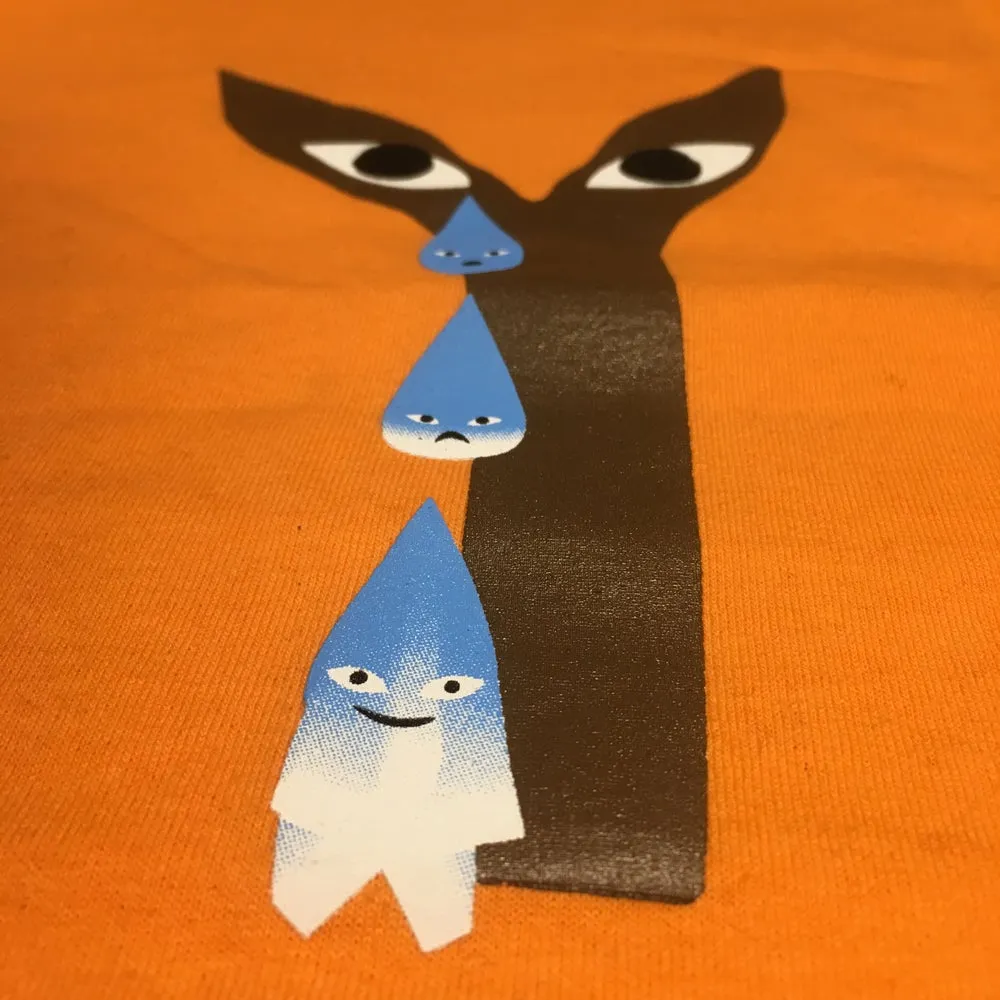 Aya’s frozen tears t shirt orange