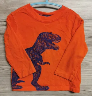 BABY BOY SIZE 12/18 MONTHS - Baby GAP, Long sleeve Graphic T-shirt EUC B31