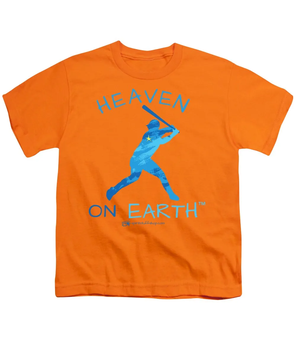 Baseball Heaven On Earth - Youth T-Shirt