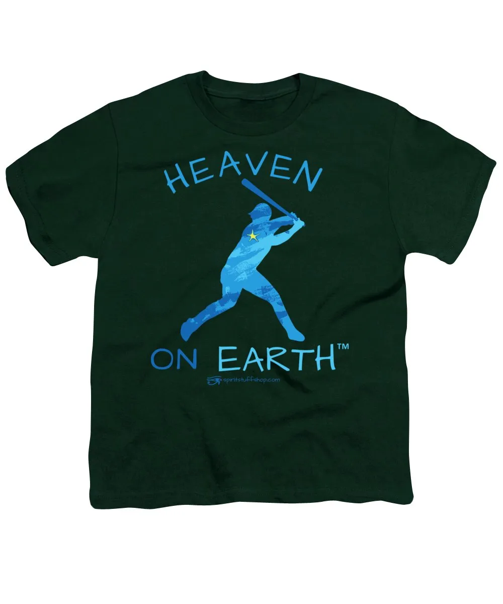 Baseball Heaven On Earth - Youth T-Shirt