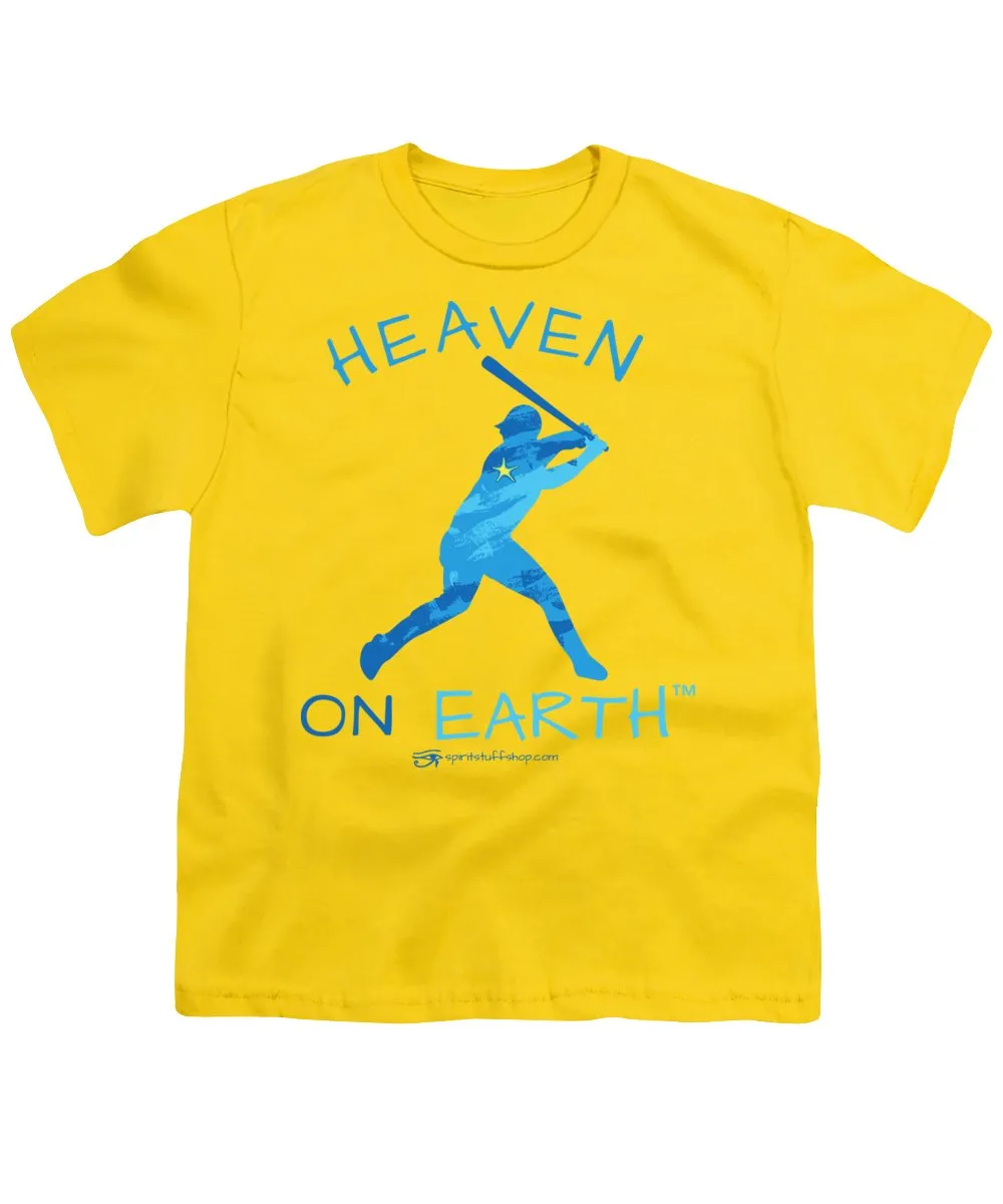 Baseball Heaven On Earth - Youth T-Shirt
