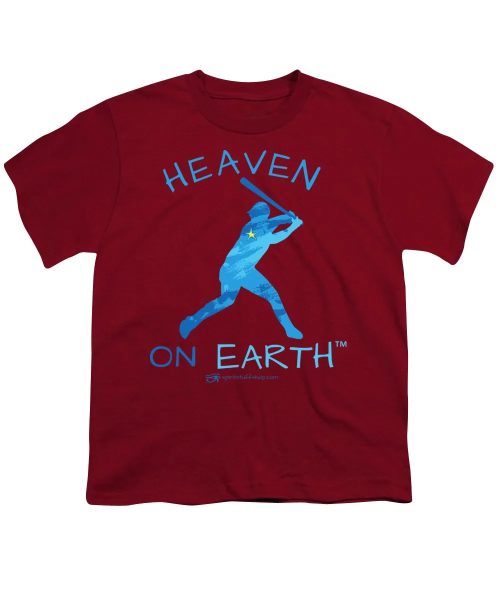 Baseball Heaven On Earth - Youth T-Shirt