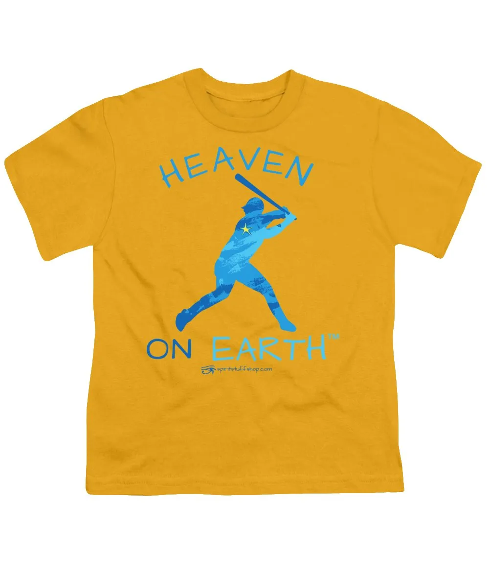 Baseball Heaven On Earth - Youth T-Shirt