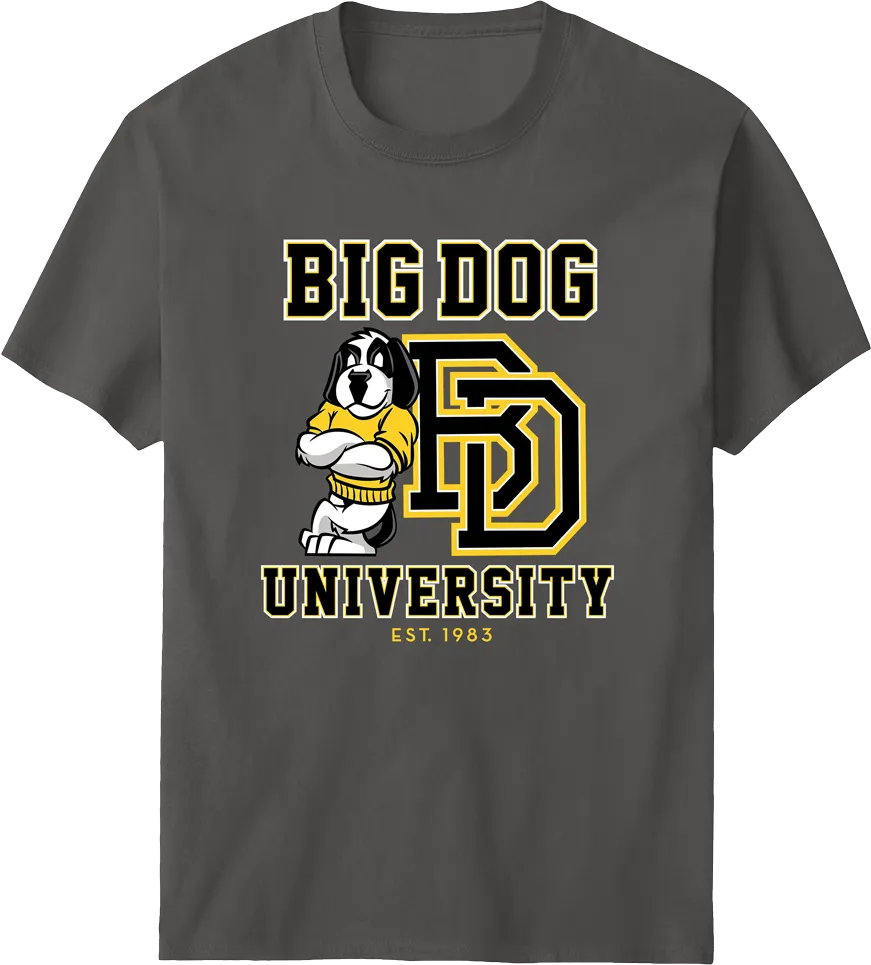 Bd University Black Gold T-shirt