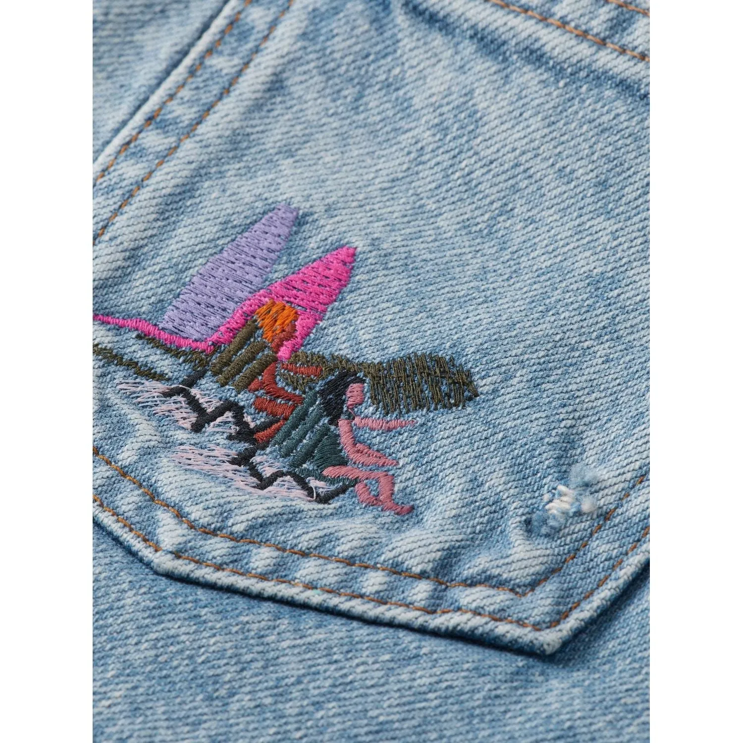 Beach Denim Shorts - Rock The Boat
