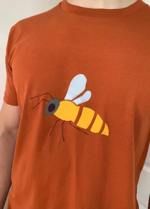 Bee - Applique T-shirt - unisex - Orange
