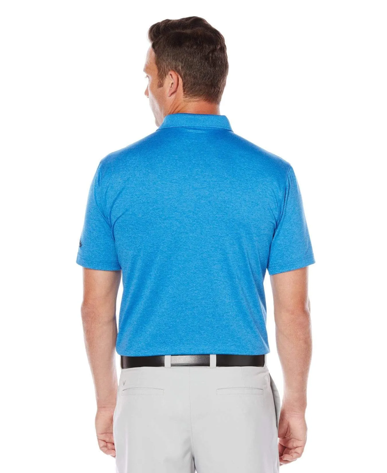 Big & Tall Performance Heathered Polo