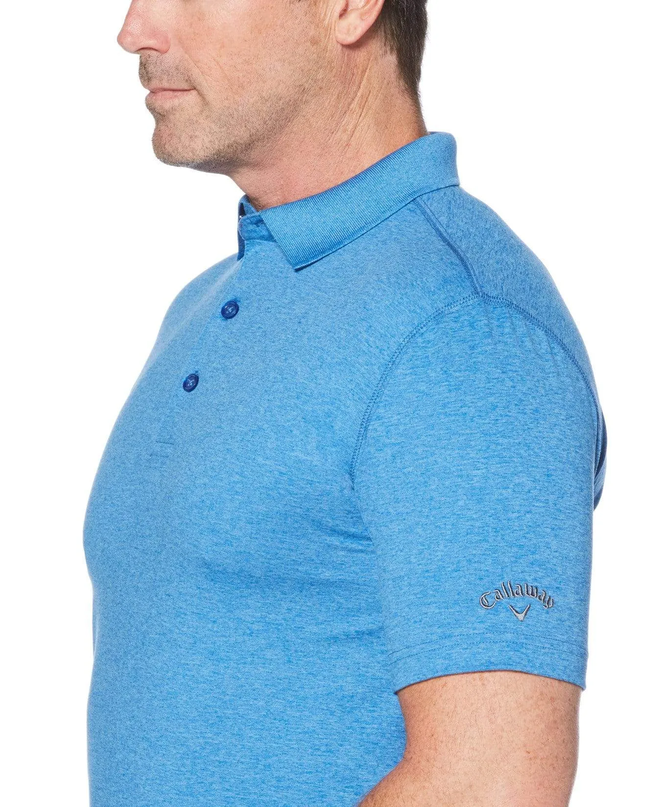 Big & Tall Performance Heathered Polo