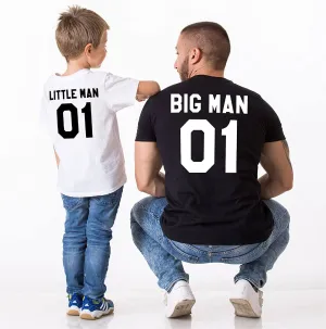 Big Man Little Man Matching T-shirts
