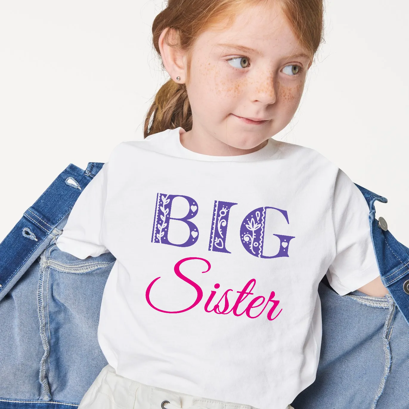 Big Sister Organic Kids Tee Shirt