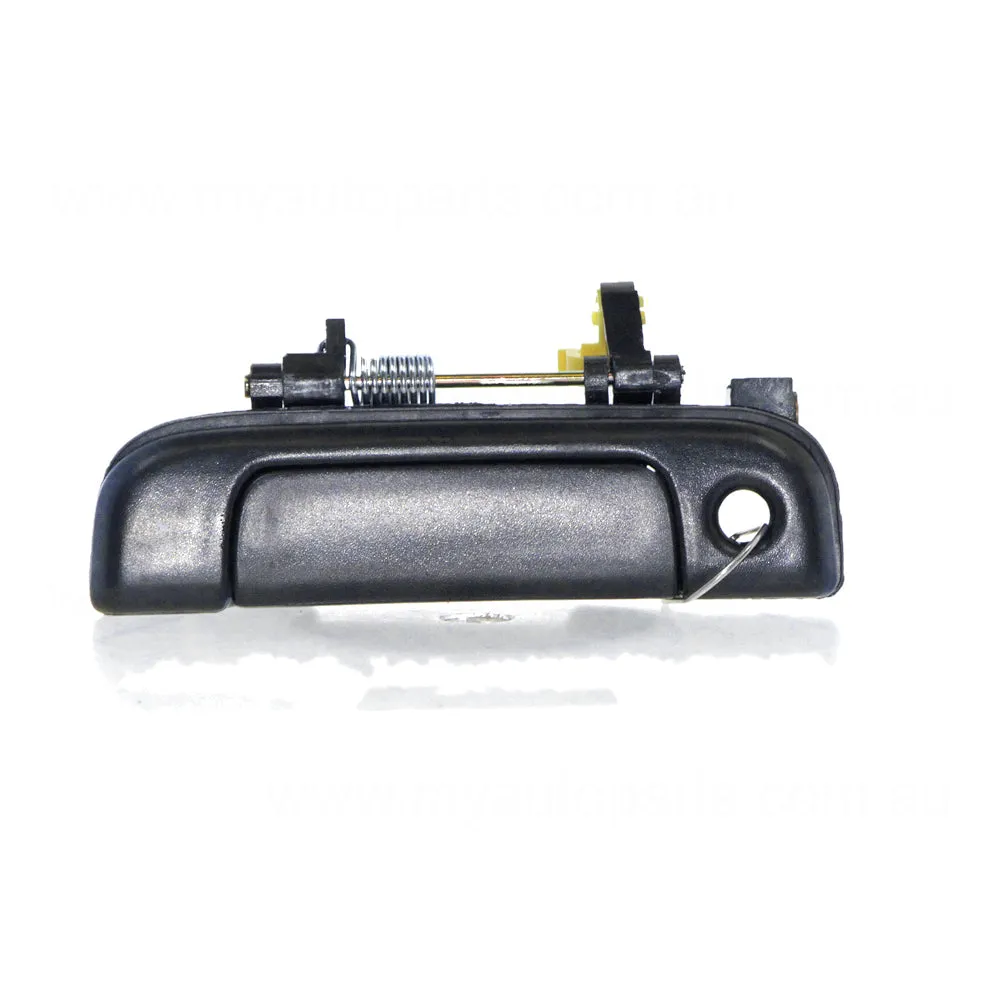 Black Front Door Outer Handle Passenger Side Aftermarket Suits Toyota Hiace RZH / LH10# 1989 to 2005