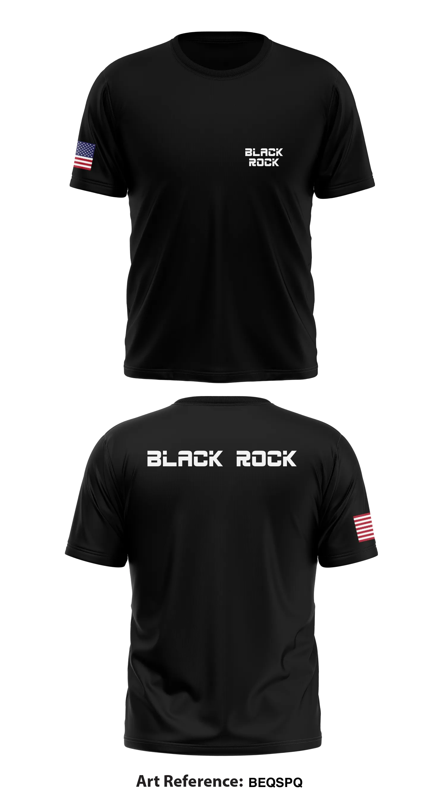 Black Rock Store 1 Core Men's SS Performance Tee - BeQSPQ