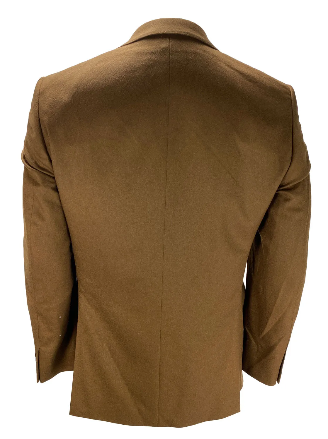 BLACK SAKS FIFTH AVENUE Men's Brown Slim Fit Cashmere Blazer Sz 42R $1195 NEW