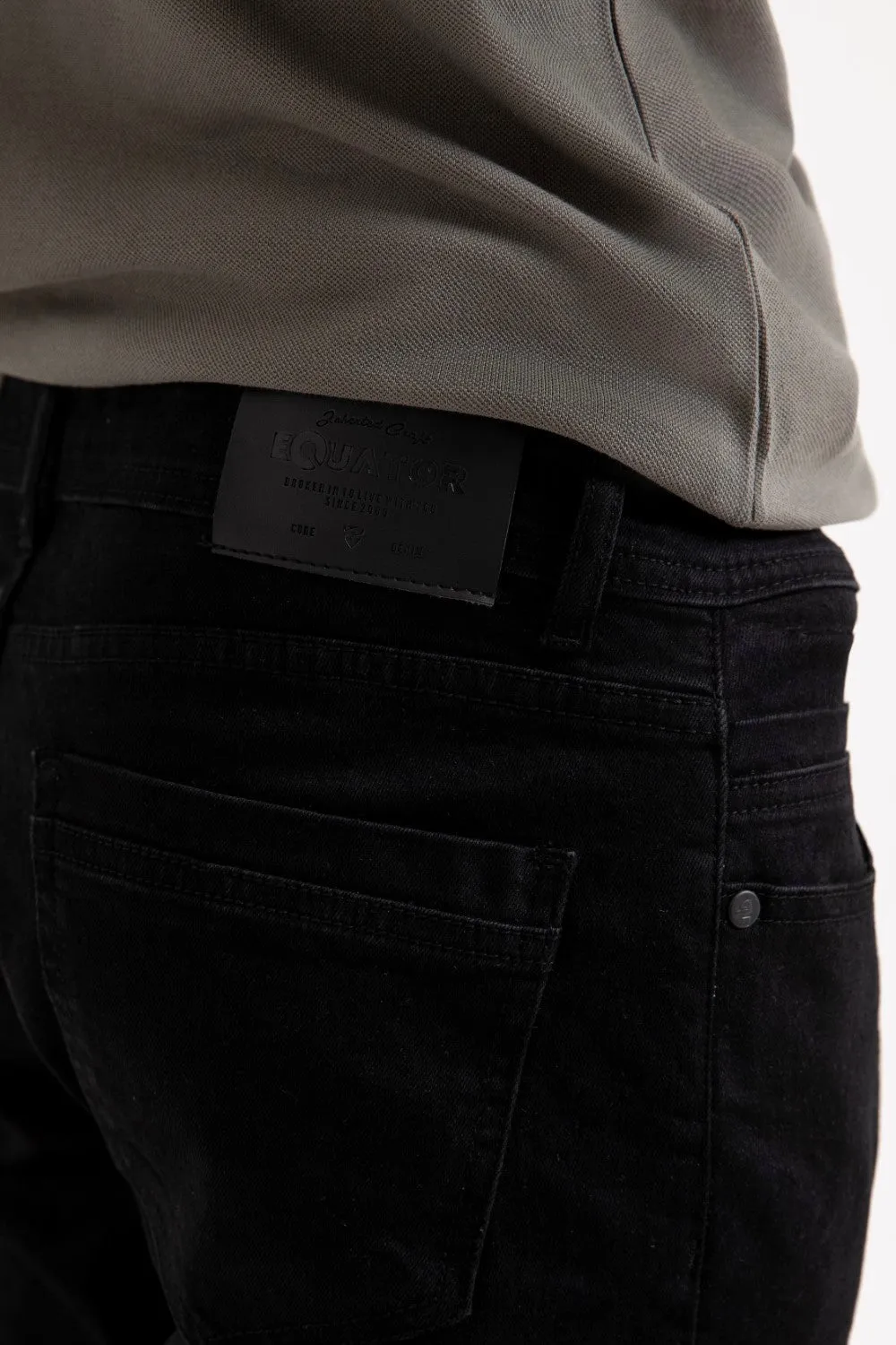 Black Slim Fit Jean