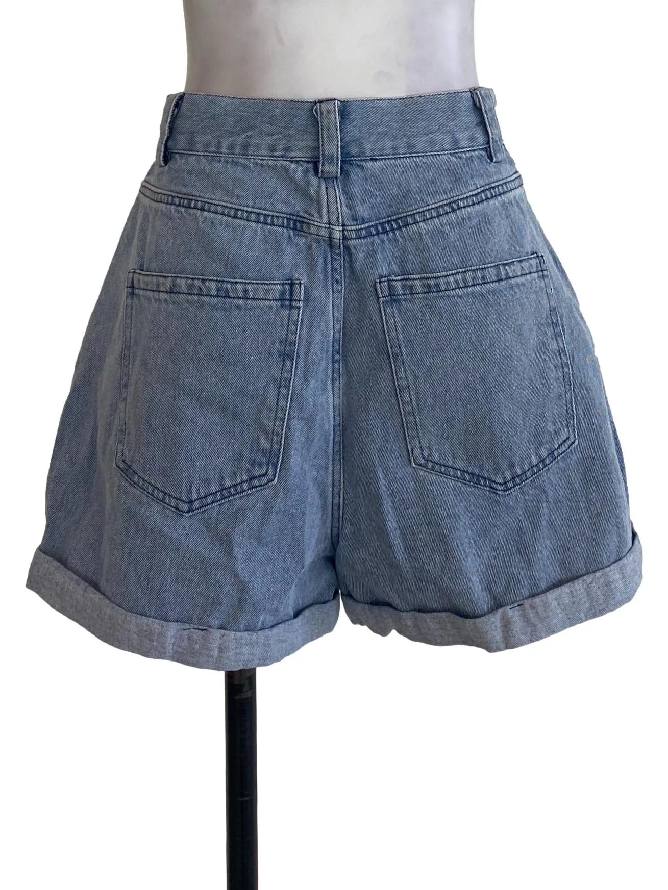 Blue Denim Shorts
