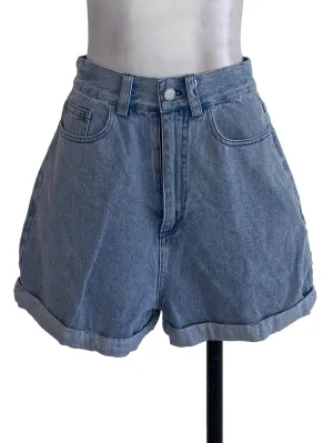 Blue Denim Shorts