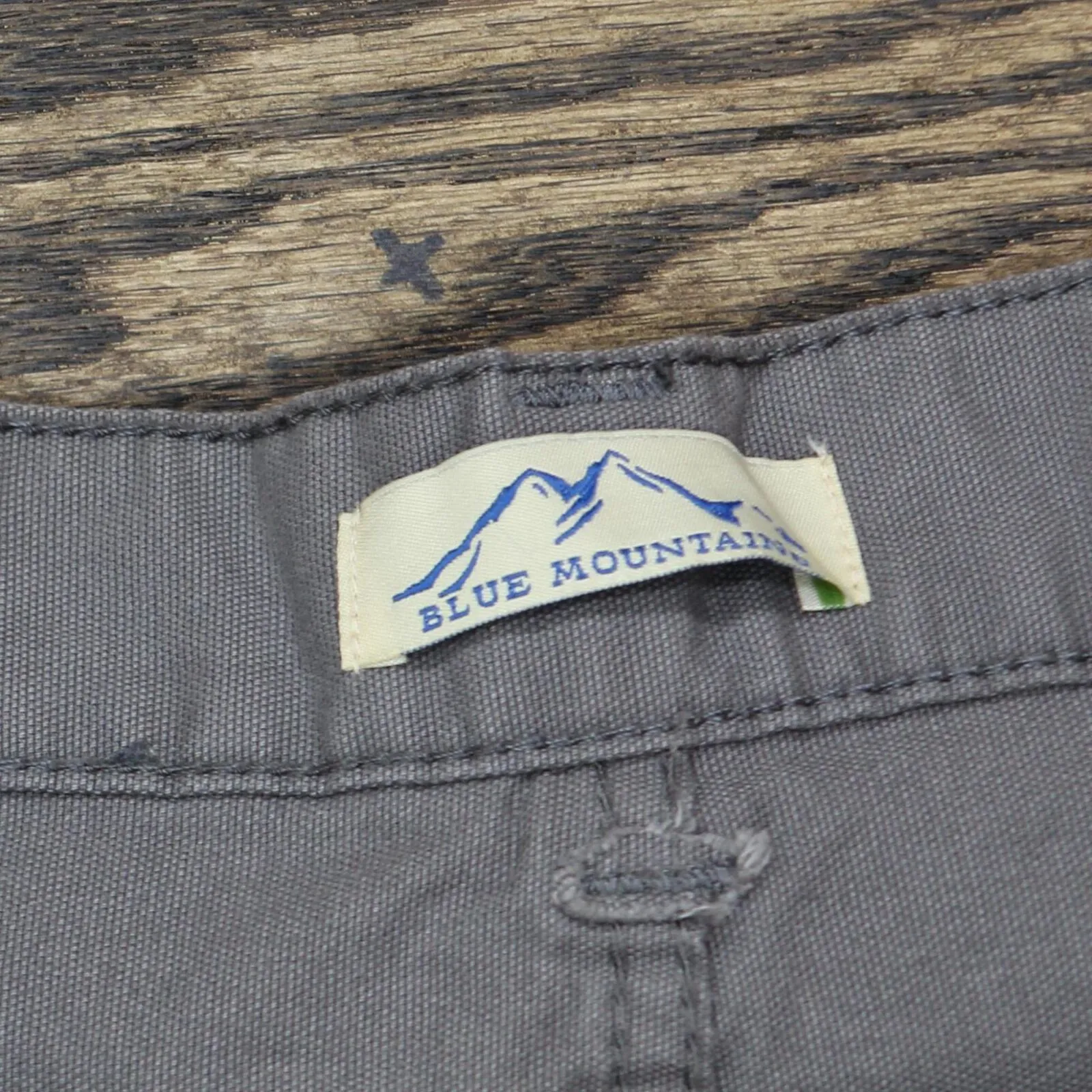 Blue Mountain Mens Straight Leg Denim Jeans 166e86434566c3 Gray 38x30
