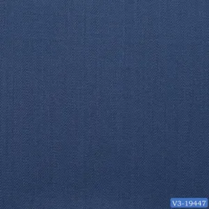 Blue Solid Plain Suit