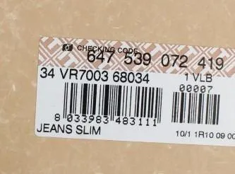 Blue Wash Cotton Blend Slim Fit Cropped Jeans