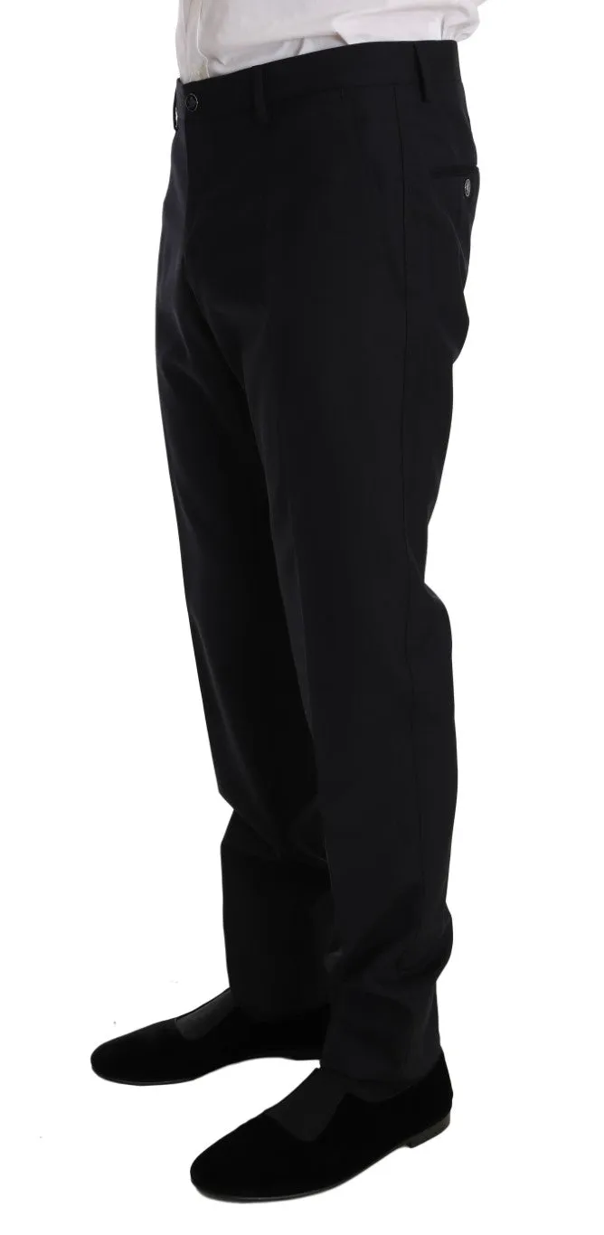 Blue Wool SICILIA Slim Fit 3 Piece Suit