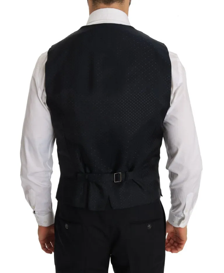 Blue Wool SICILIA Slim Fit 3 Piece Suit