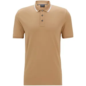 BOSS PARLAY 190 COTTON-PIQUÉ POLO SHIRT