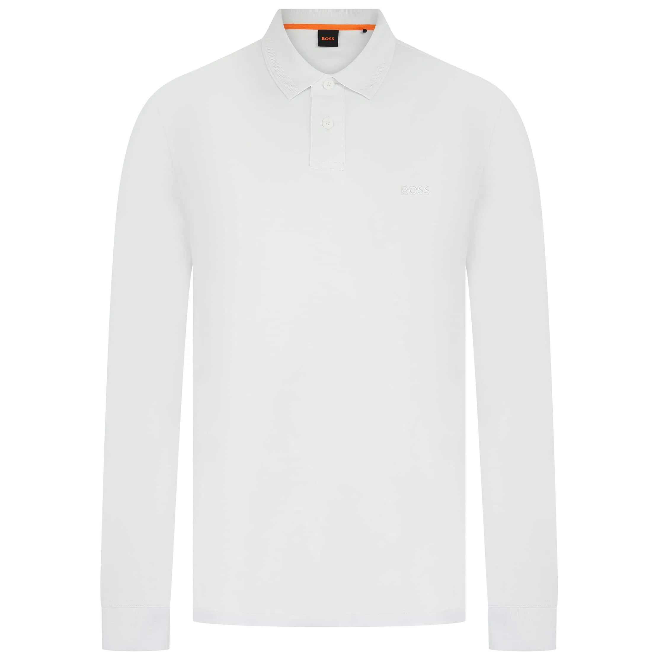 BOSS PE INTERLOCK LONG SLEEVE POLO SHIRT