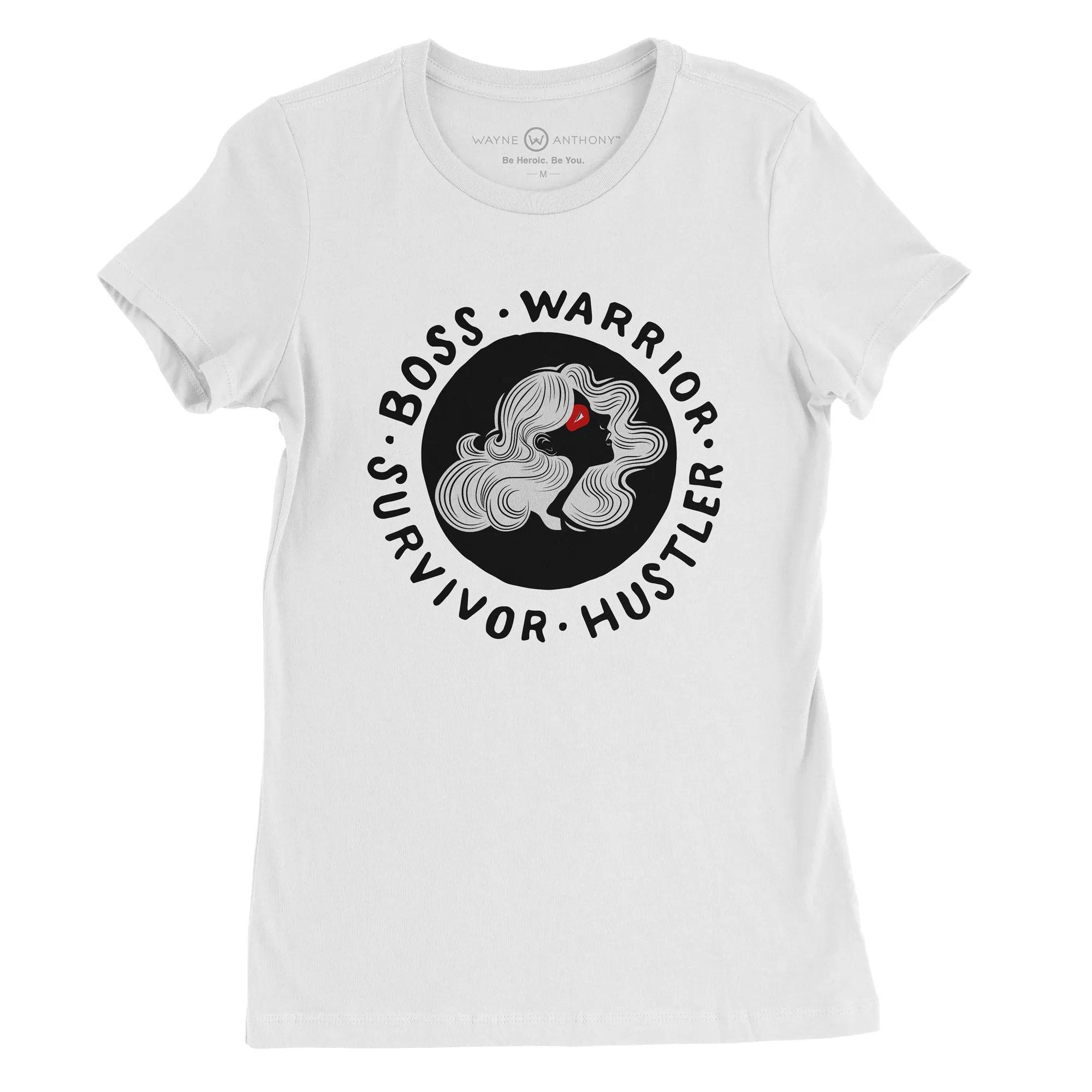 Boss, Warrior, Survivor, Hustler Tee