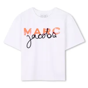Boys White Logo T-Shirt