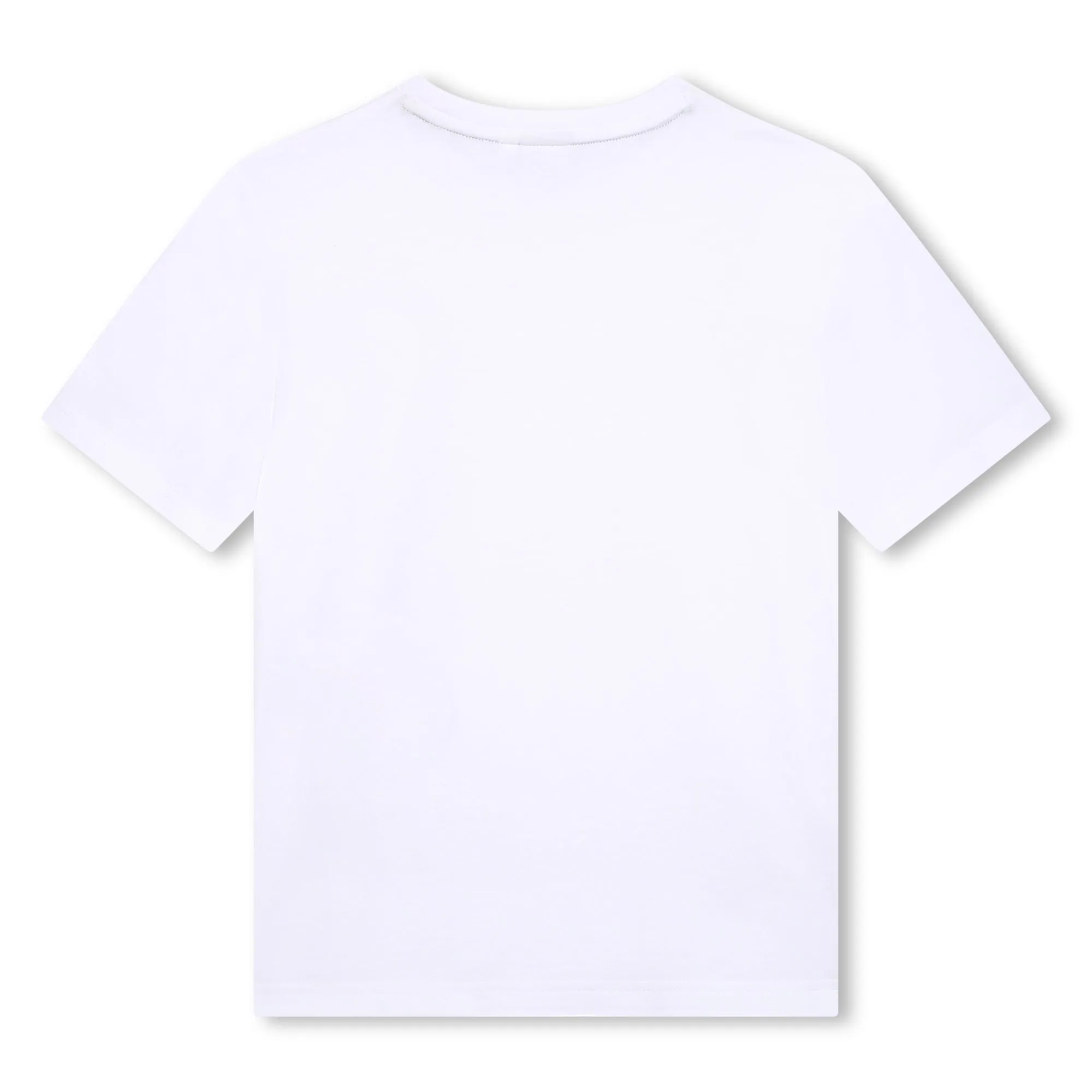 Boys White Short Sleeve T-shirt