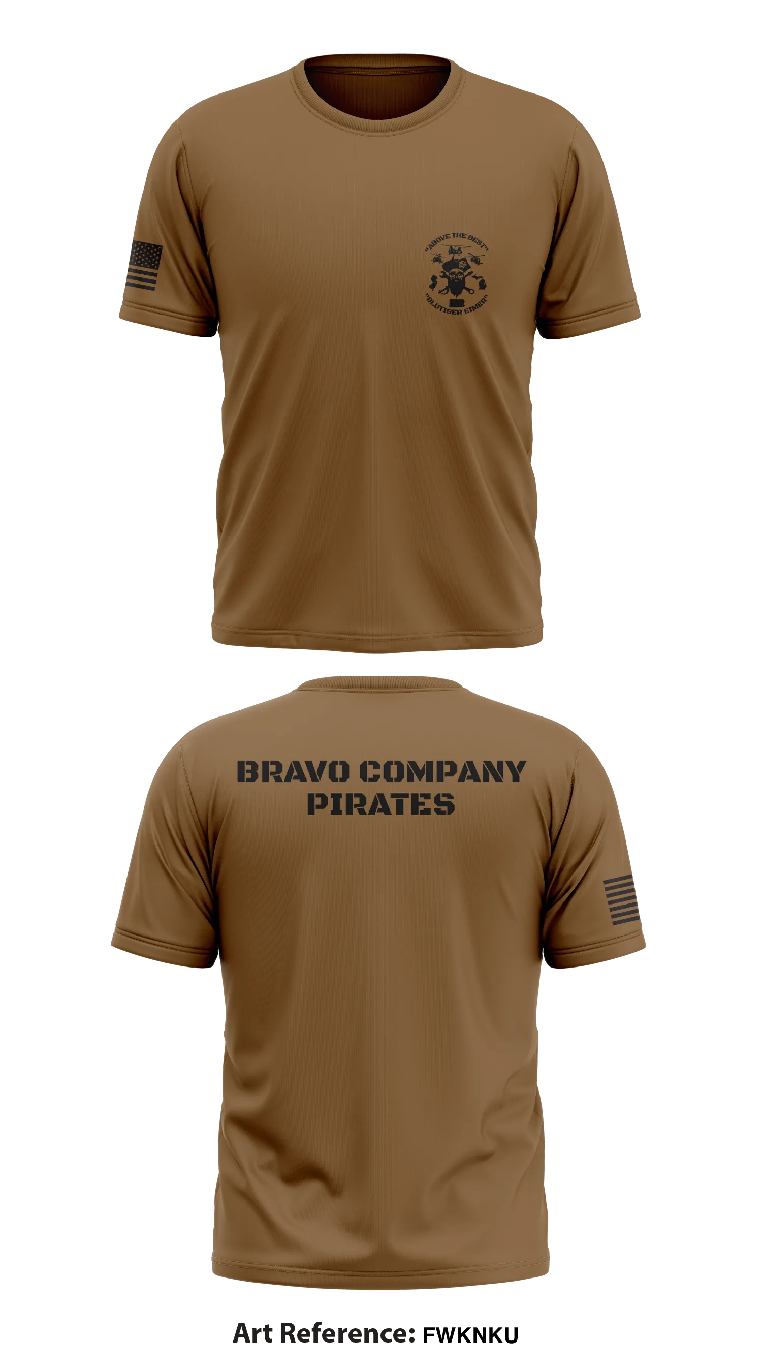 Bravo Company Pirates Store 1 Core Men's SS Performance Tee - fWknKu