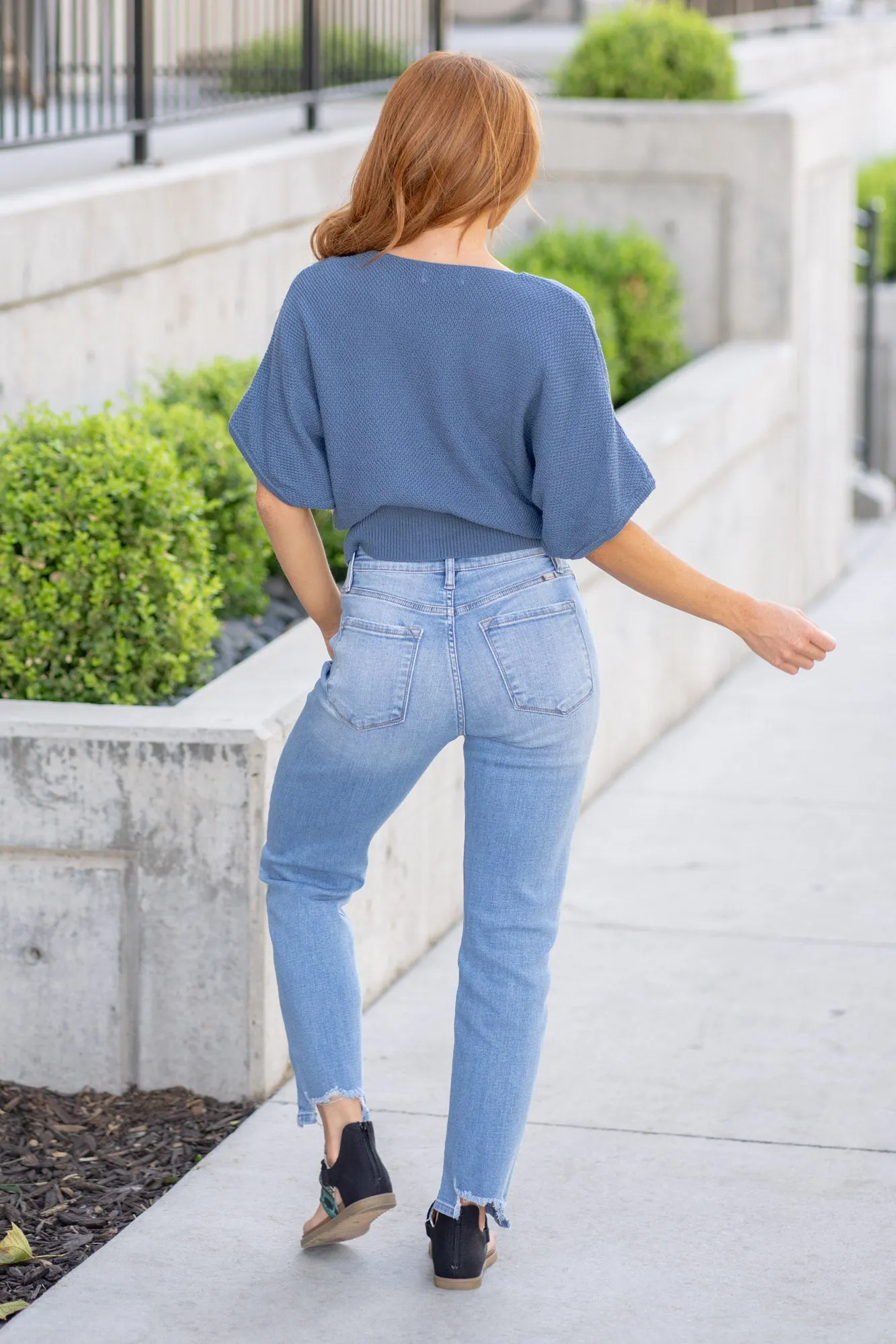 Breanne High Rise Straight Leg