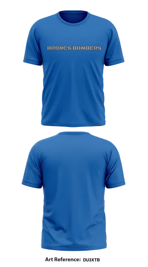 Broncs Bombers Core Men's SS Performance Tee - Du3XtB