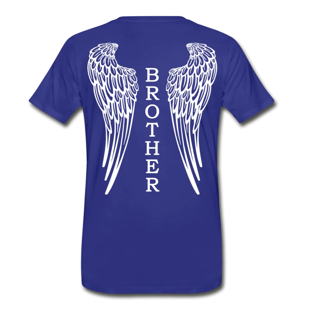 Brother Angel Wings Men's Premium T-Shirt - No Dates