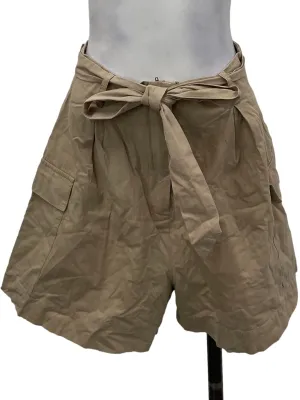Brown Cargo Belted Shorts LB