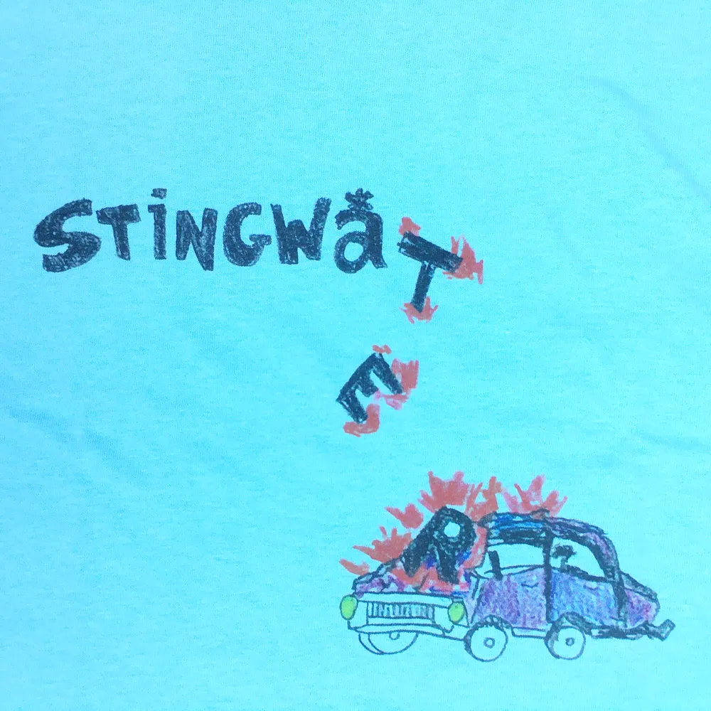 Burn It Down T-Shirt Speshal Blue