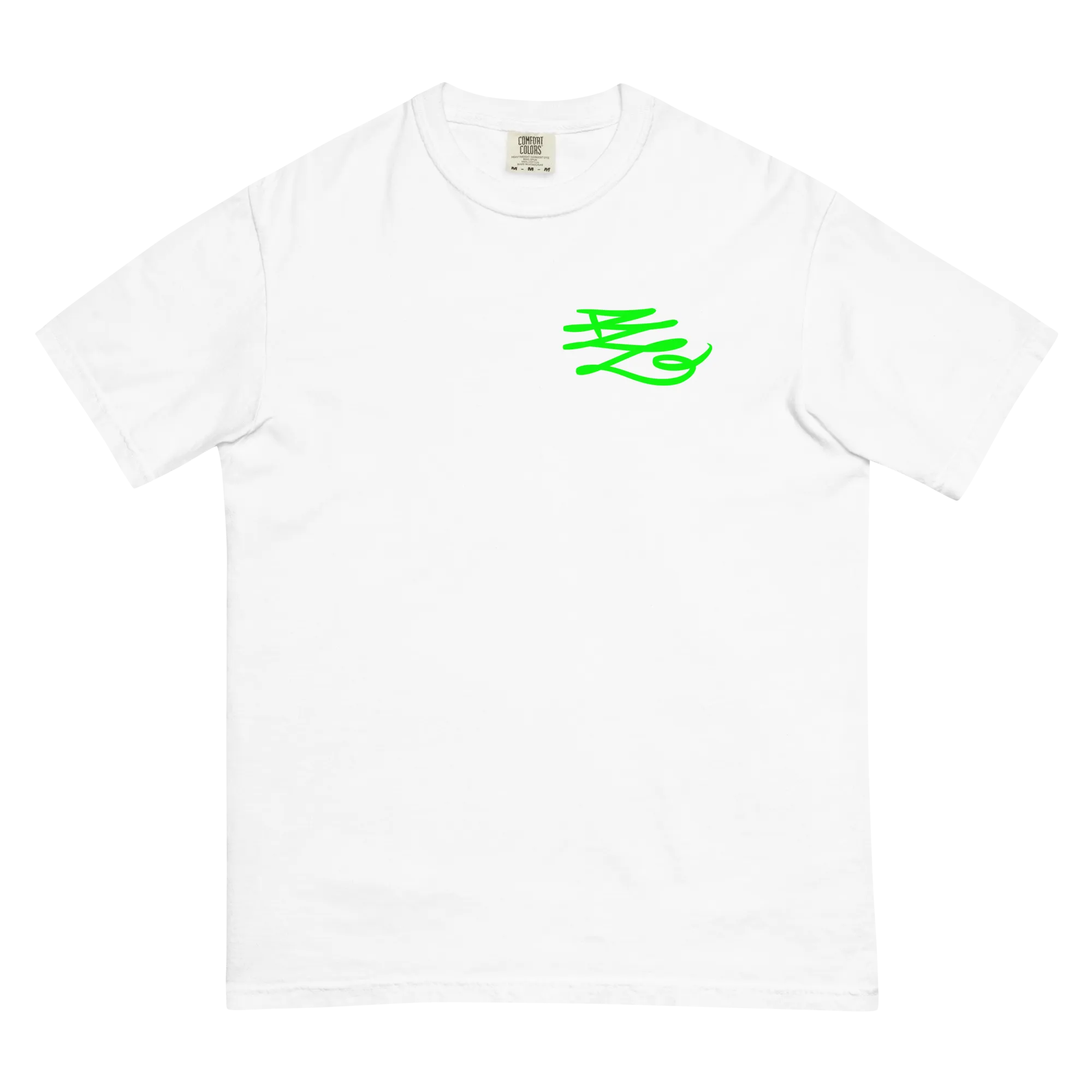 BZ Green Skull Unisex garment-dyed heavyweight t-shirt