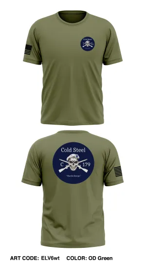 C Co, 1 BN, 179th INF Store 1 Core Men's SS Performance Tee - ELV6wt