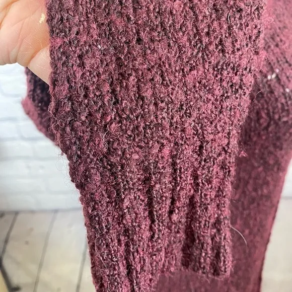 Calvin Klein Maroon Cowl Neck Sweater Dress size Small NWOT