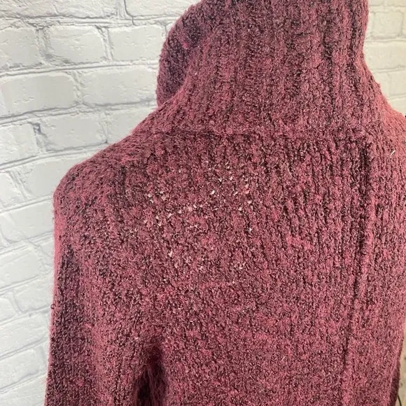 Calvin Klein Maroon Cowl Neck Sweater Dress size Small NWOT