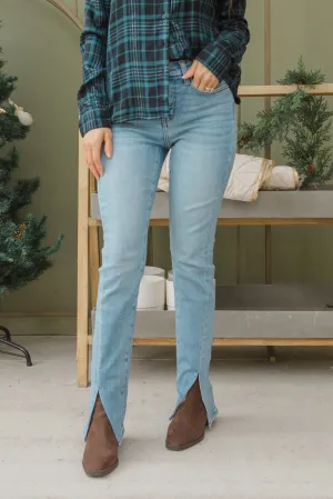 CAMILLE HIGH RISE STRAIGHT JEANS