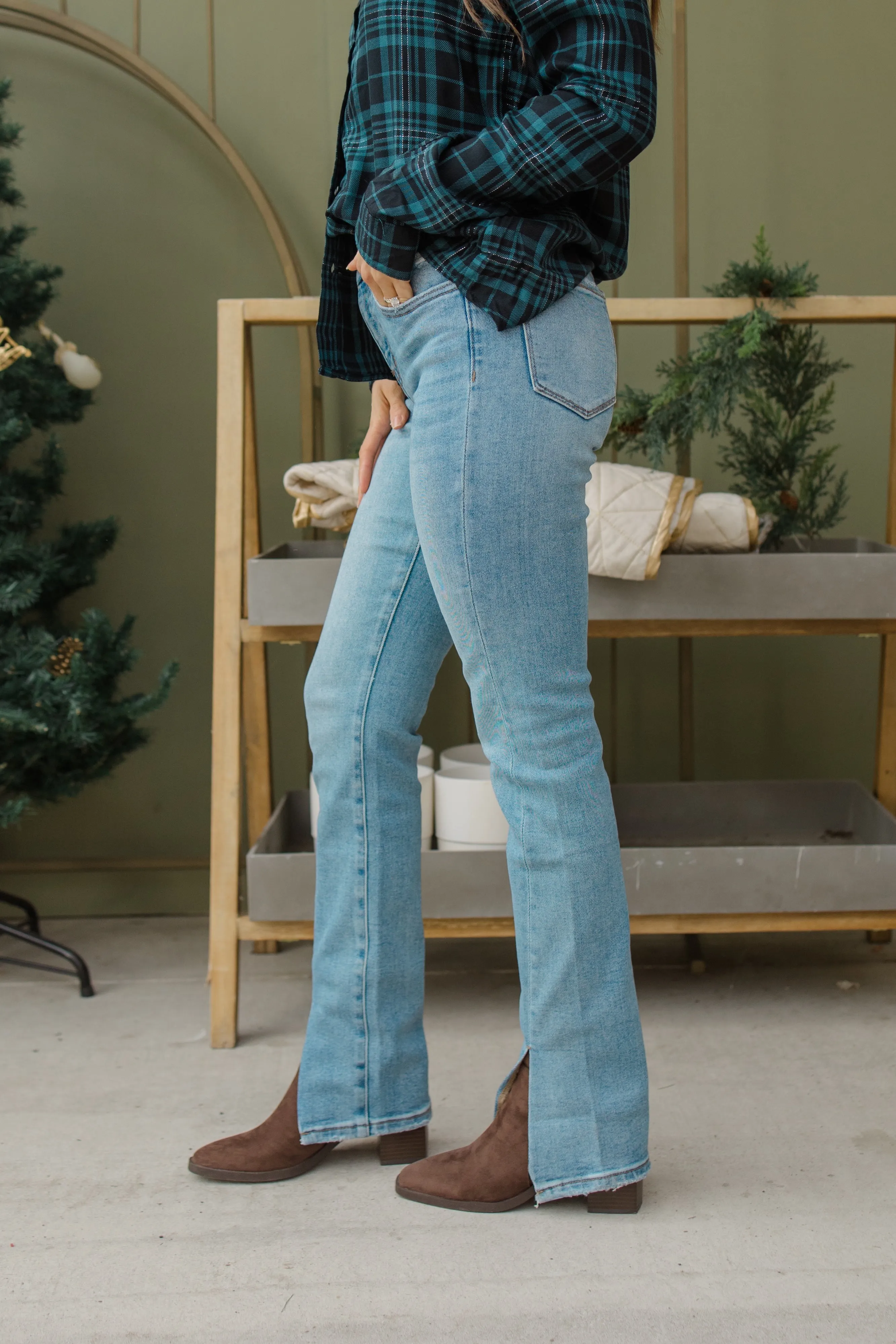 CAMILLE HIGH RISE STRAIGHT JEANS