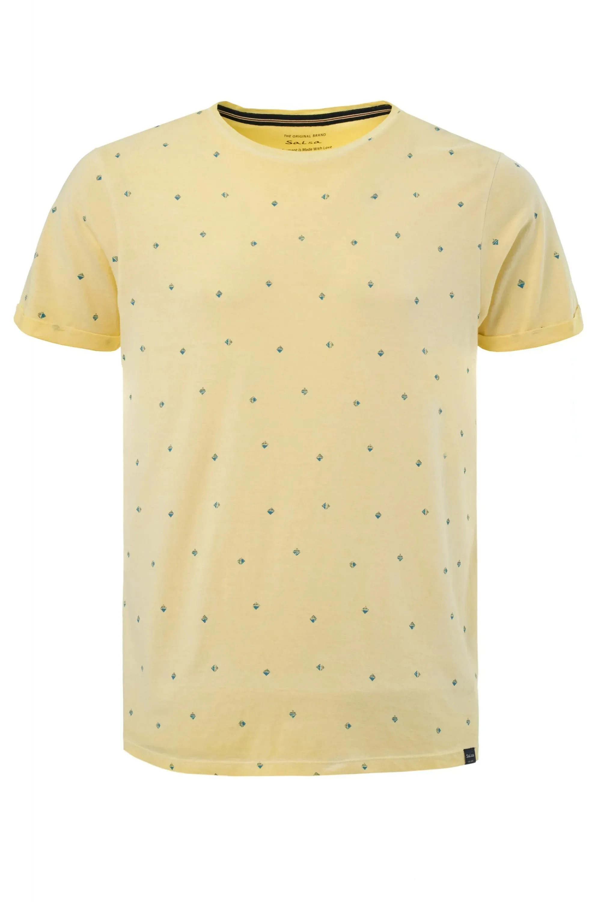 CAMISETA MICROPRINT DE ALGODÓN