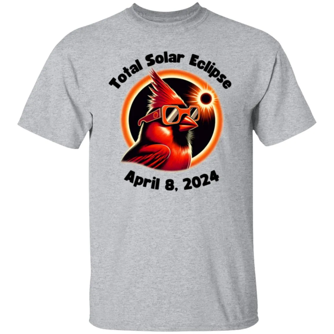 Cardinal Solar Eclipse T-Shirt