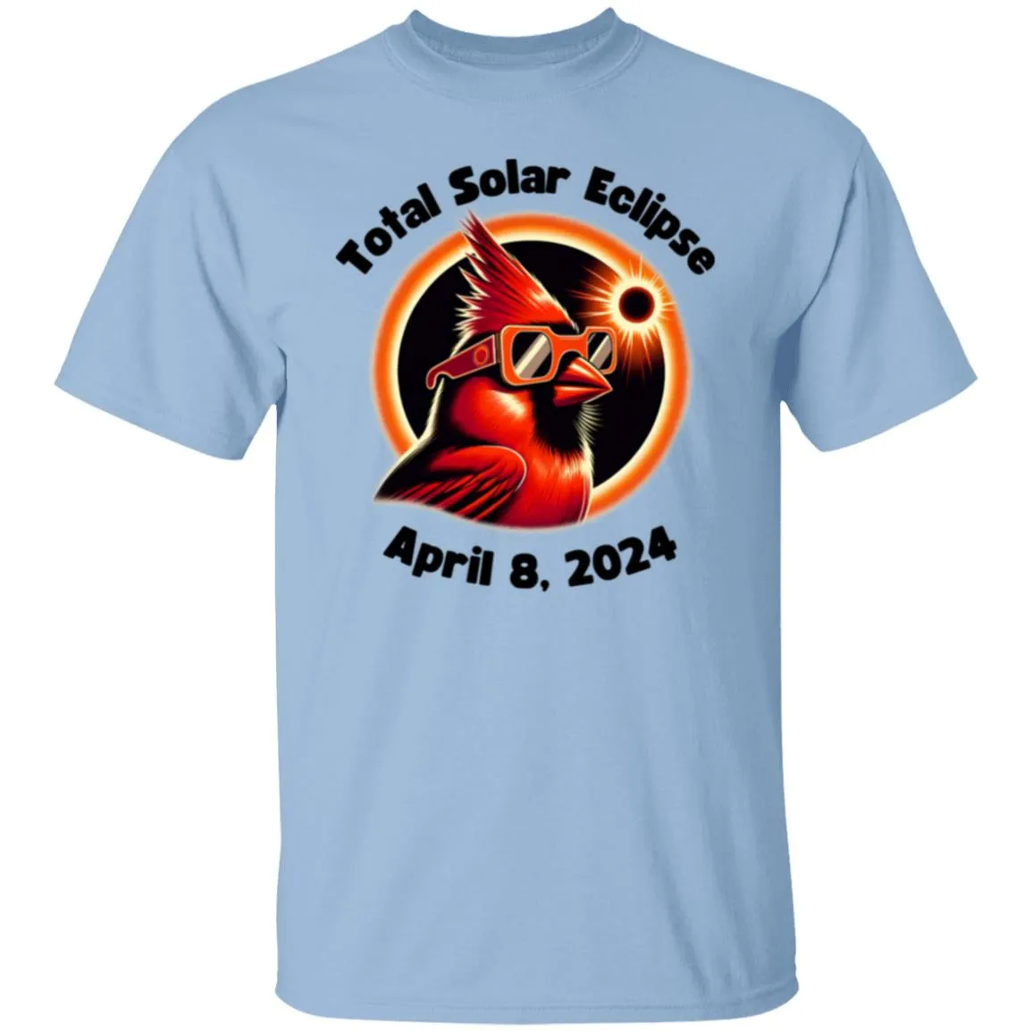 Cardinal Solar Eclipse T-Shirt